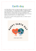 Earth Day Bulletin